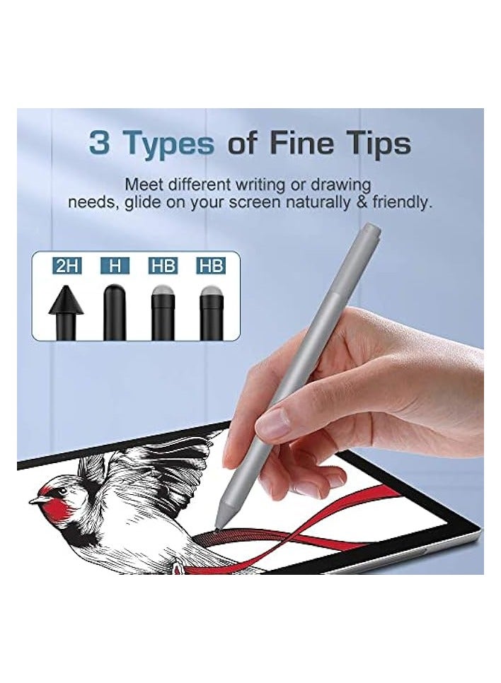 PROMASS Pen Tips for Surface Pen Set, 2H H HB B Tips Kit Refill Replacement for Microsoft Surface Pro 9 8 7 6 5 4 Series/Surface Book 1 2 / New Surface Pro/Surface Go/Surface Laptop Touch Stylus Pen - Image 3