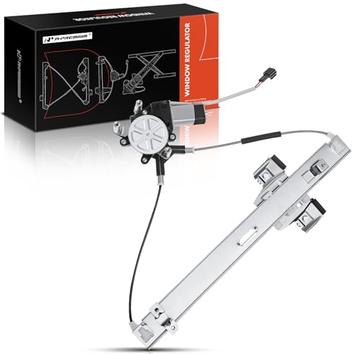 A-Premium Power Window Regulator with Motor Compatible with Dodge Dakota 2005-2010 & Mitsubishi Raider 2006-2009 & Ram Dakota 2011, Front Right Passenger Side - Image 1