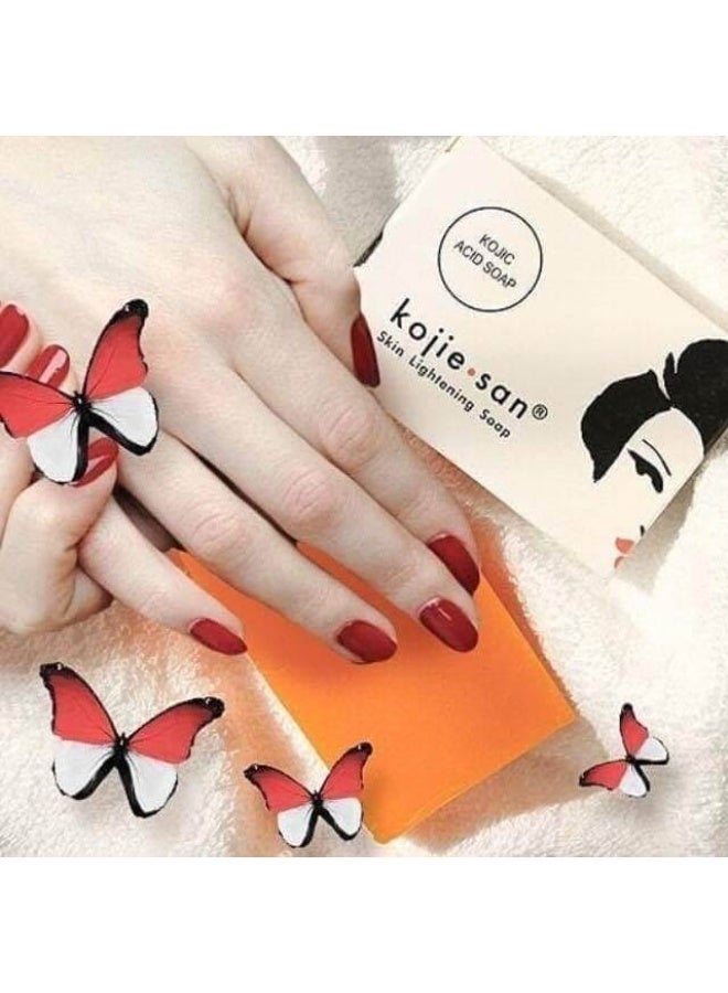 كوجي سان صابونة كوجي سان الأصلية   135 جرام–   صابونة لتفتيح البشرة، صابونة فيتامين سي، كوجيك أسيد،  صابونة فلبينية أصلية - Image 5