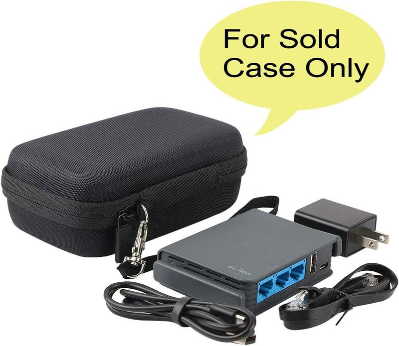 Co2Crea حافظة سفر صلبة بديلة co2CREA لجهاز GLiNet GLAXT1800 GLAR750SExt راوتر سفر بحجم الجيب WiFi 6 جيجابت - Image 2