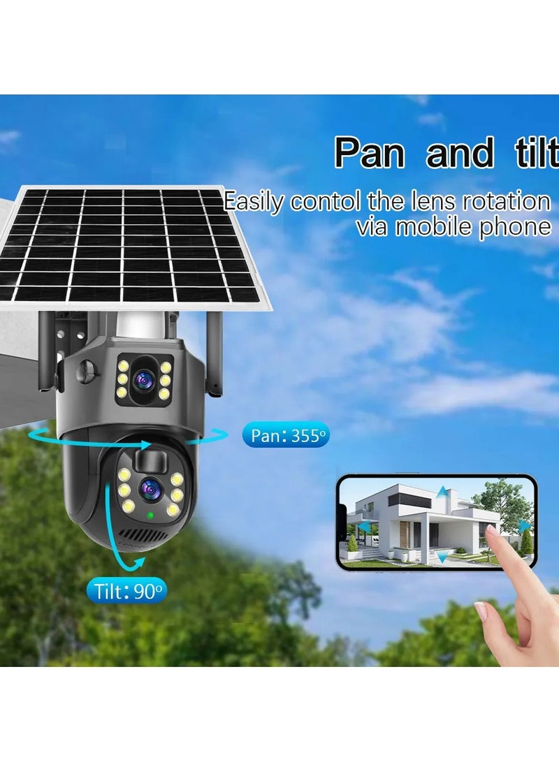 AROAQ 4G Dual Lens V380pro Cloud Billiard Machine Wifi Camera camera solar network camera  - Image 2