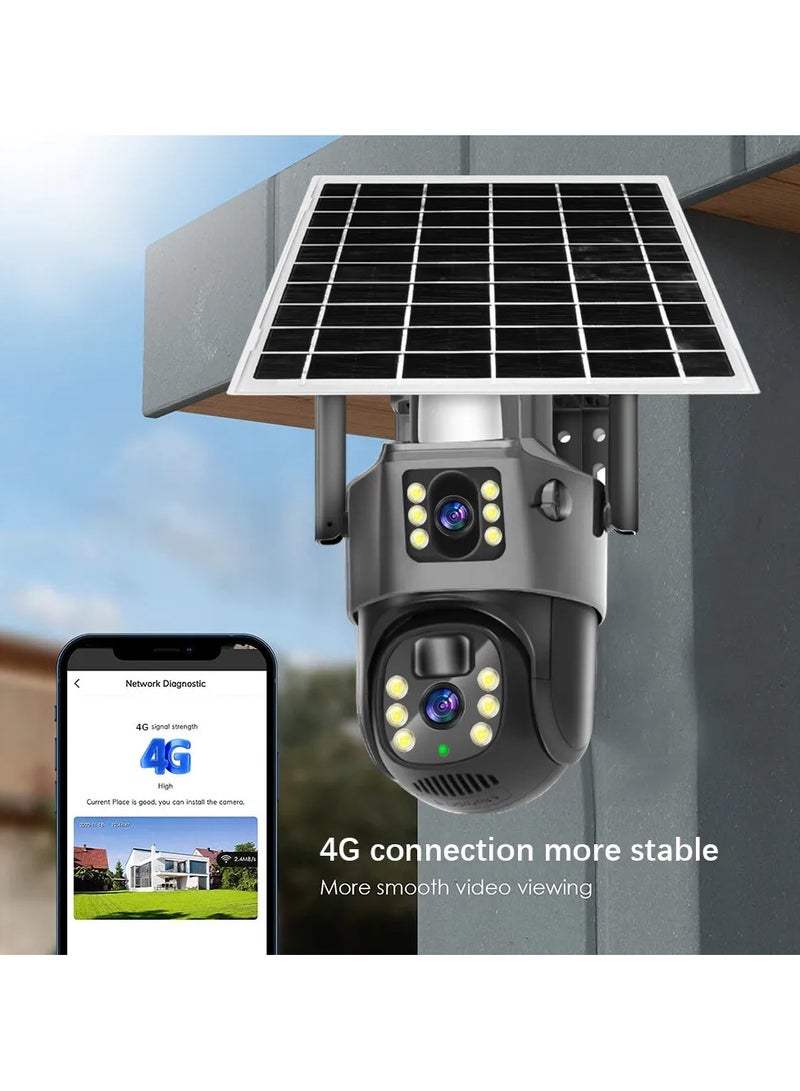 AROAQ 4G Dual Lens V380pro Cloud Billiard Machine Wifi Camera camera solar network camera  - Image 4
