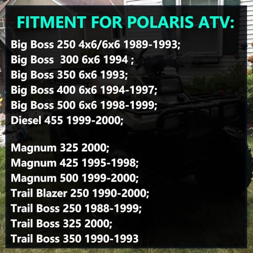 BSNOVT Front Brake Hose Line LeftRight For Polaris Sportsman Xplorer Big Boss Diesel Magnum Trail Blazer Trail Boss Scrambler Sport Xpedition Worker 500 400 250 300 325 350 425 335 4551930752 1930753 - Image 3