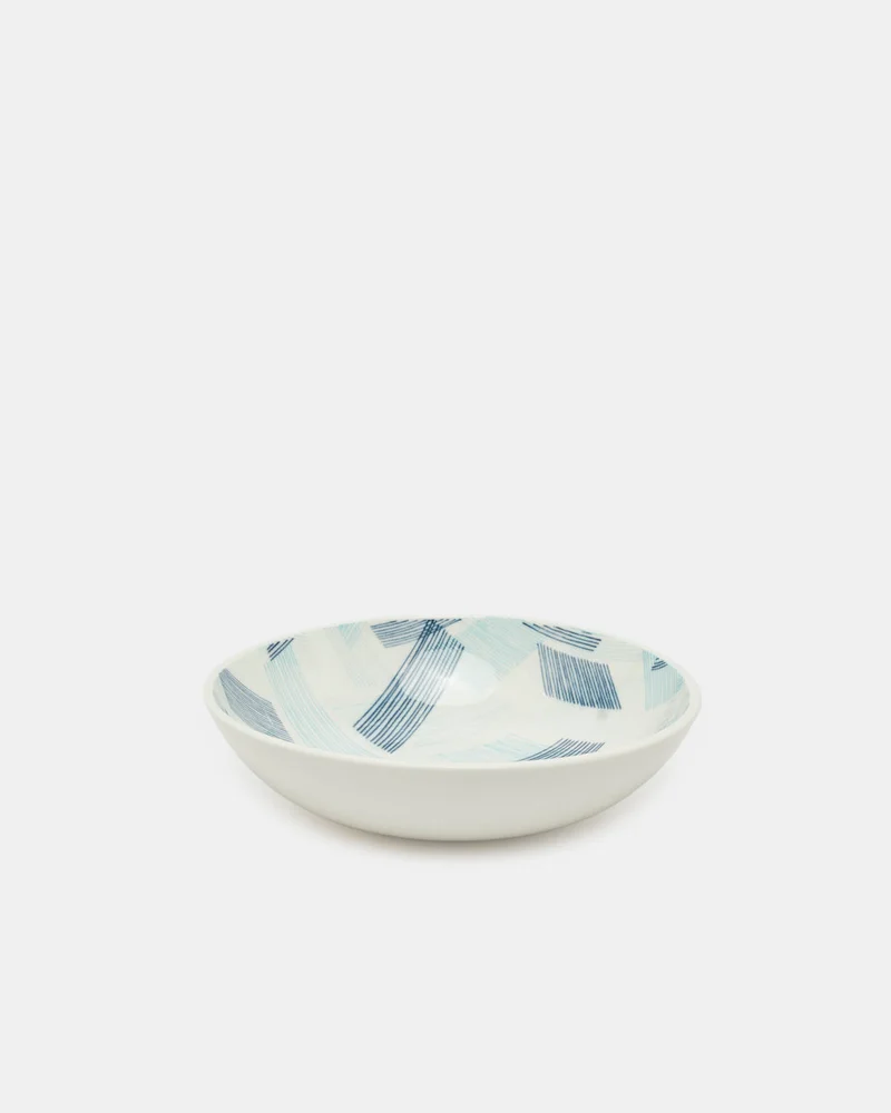 REDTAG Blue Printed Deep Plate