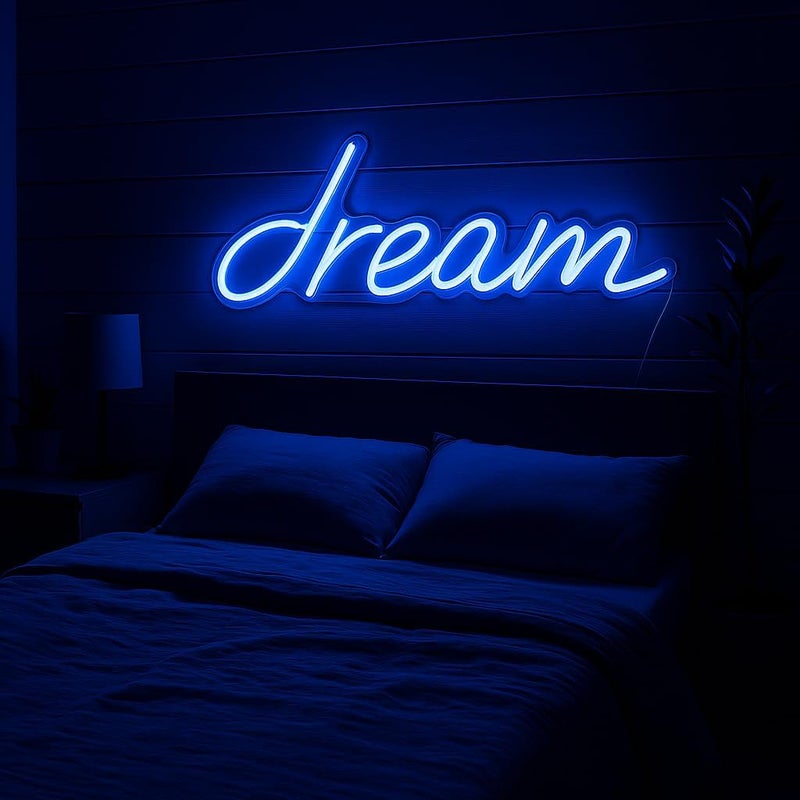 Horoof Home إضاءة حائط نيون LED حلم هروف المنزل - Image 2