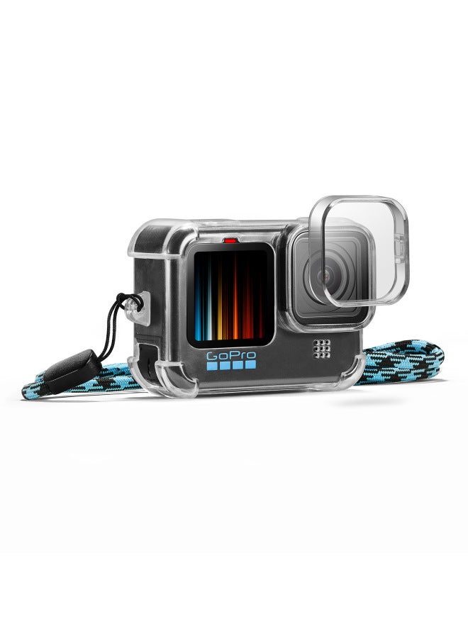 Neutral Gopro12/11 Transparent Protective Cover Dog 9 Anti-fall And Anti-shock Tpu Four-corner Airbag Frame Shell Sports Camera Accessories - Image 4