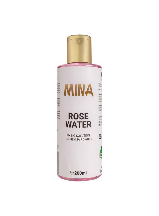MinaiBrow Black Natural Tinting Powder with Rose Water & Duo Angled Brush | Smudge-Proof Instant Brow Dye for 100% Gray Coverage - Image 3