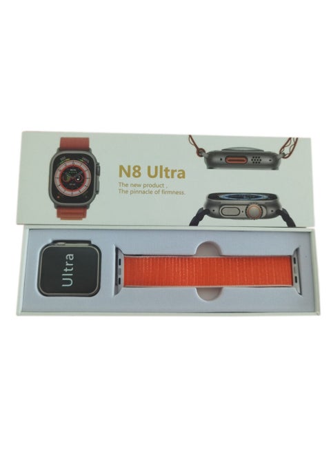 N8 New Smart Watch Ultra Series 8 Nfc Bluetooth Call Smartwatch Temperature Measuring Health Monitoring Men Women