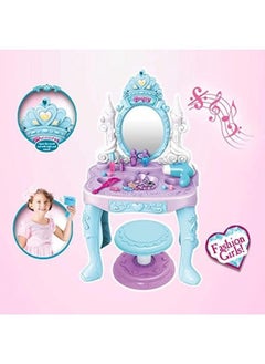EASY FUTURE Toy Vanity Makeup Dressing Table  - Image 4