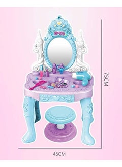 EASY FUTURE Toy Vanity Makeup Dressing Table  - Image 2