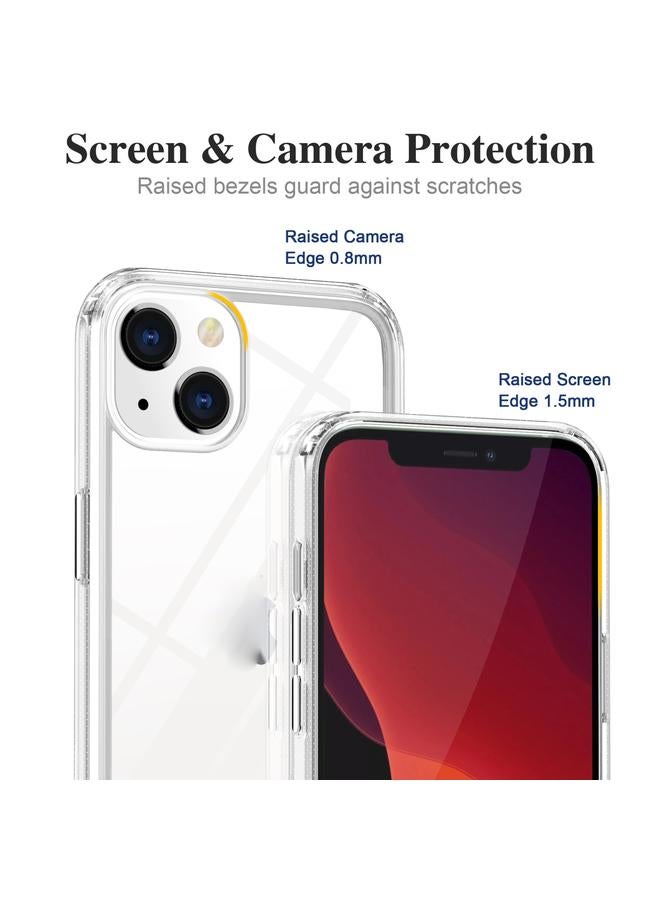 Zaboon Case For iPhone 13 Crystal Clear Shockproof PC + TPU Protective Case - Image 3