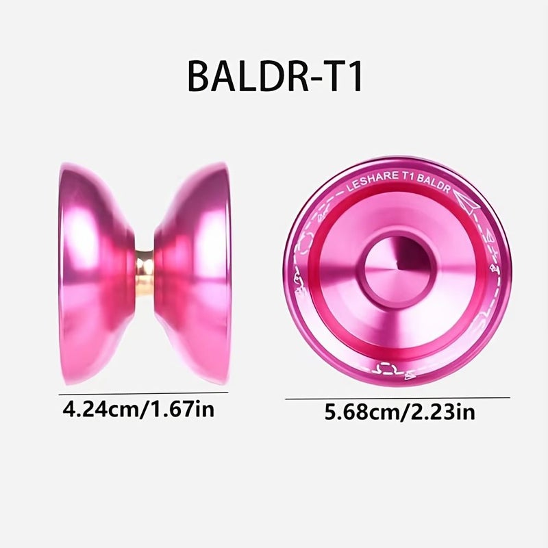Black High Precision Metal Yo Yo for Performance Competition and Gift Giving - Image 2