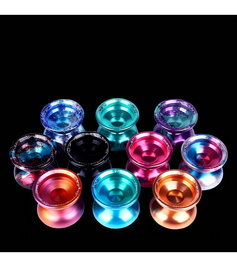 Black High Precision Metal Yo Yo for Performance Competition and Gift Giving - Image 3