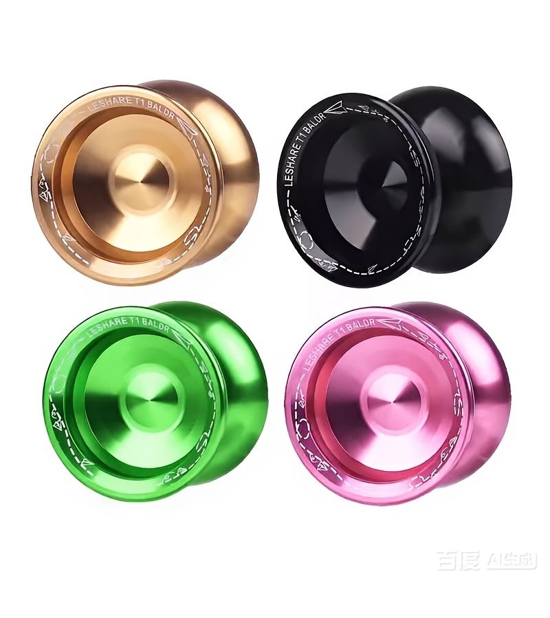 Black High Precision Metal Yo Yo for Performance Competition and Gift Giving - Image 1