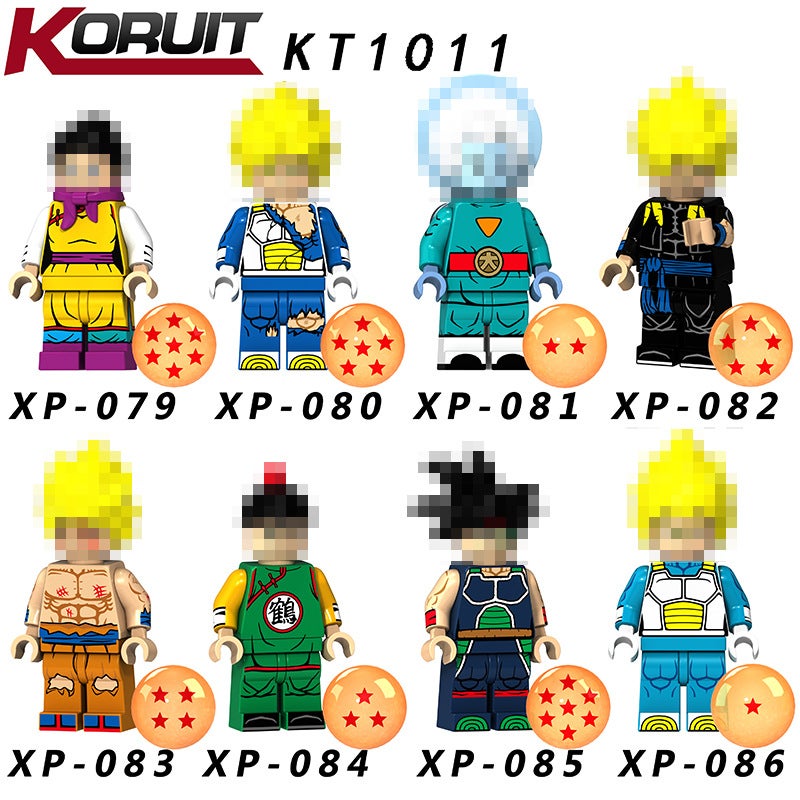 KeRui KT1011 Anime Building Block Figures Set - Image 1