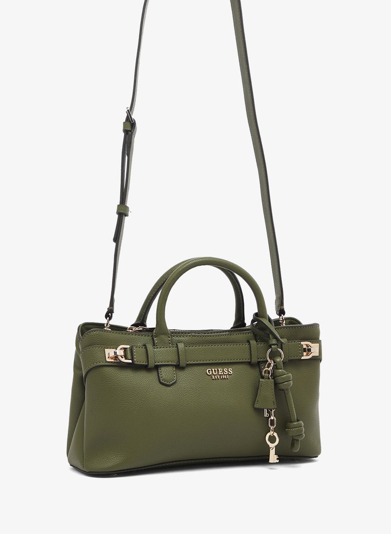 GUESS Gregoria Girlfriend Satchel Bag - Image 3