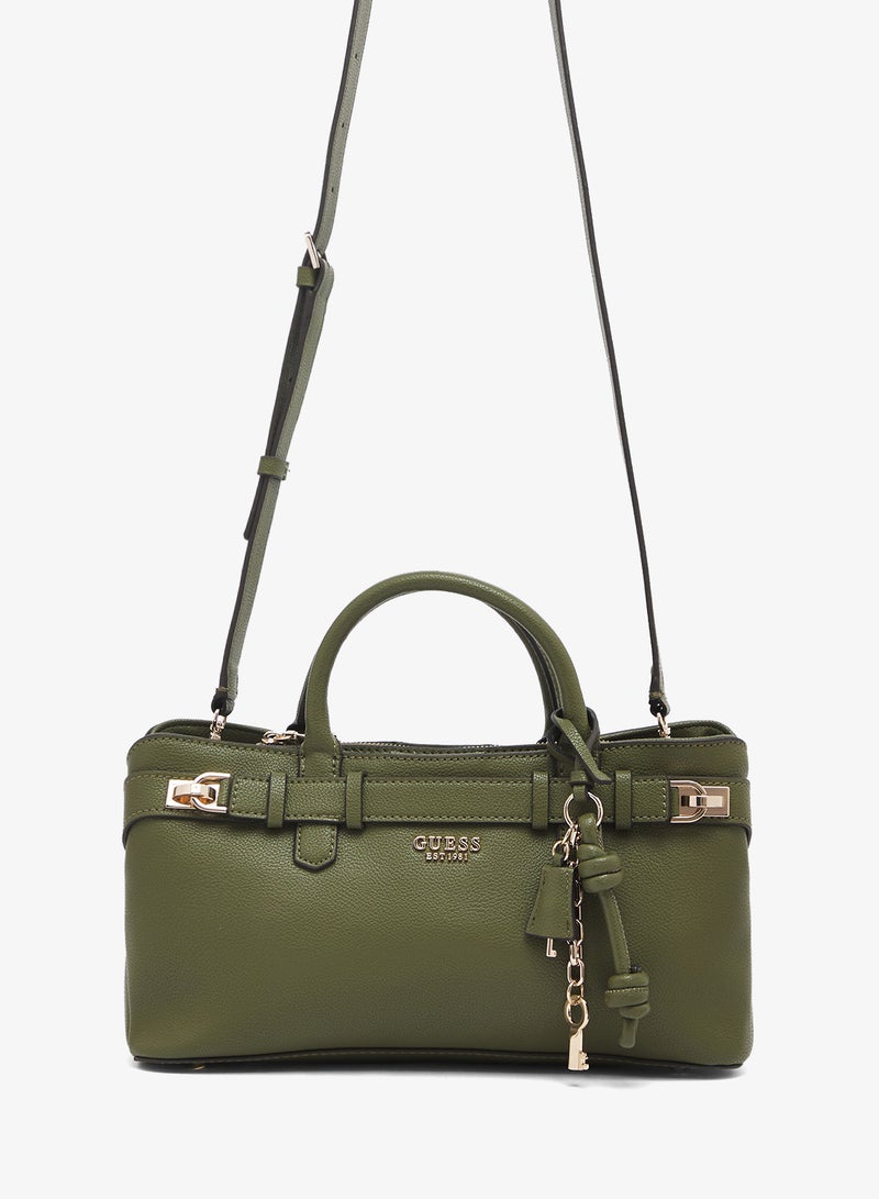 GUESS Gregoria Girlfriend Satchel Bag - Image 1