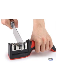 Knife Sharpener for Sharpening and Polishing Kitchen Knives, Suitable for Straight, Household, and Chef's Choice Knives – Easy Manual Sharpening Tool for Quick & Professional Results