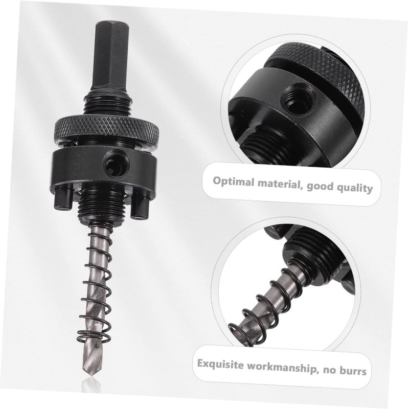 Bimetal Hole Saw Set with Center Drill Rod for Wood and Metal Cutting 1 Piece - Image 4