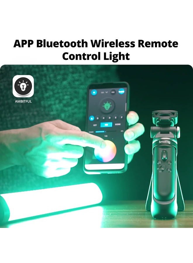 AMBITFUL A2 Full-Color RGB Tube Light, CRI 95 TLCI 97 Accurate Color,2500k-8500K Adjustable,RGB CCT HSI Mode, 29 Fx Light Effect,APP Control Support, Magnet Design (A2+Desktop Tripod) - Image 4