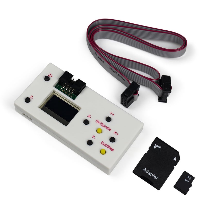 CNCTOPBAOS 3 Axis GRBL Offline Controller Board Remote Hand Control LCD Screen Off-line Control Module for 1610 3018 PRO CNC Router Carving Milling Engraving Machine Offline CNC Controller - Image 1