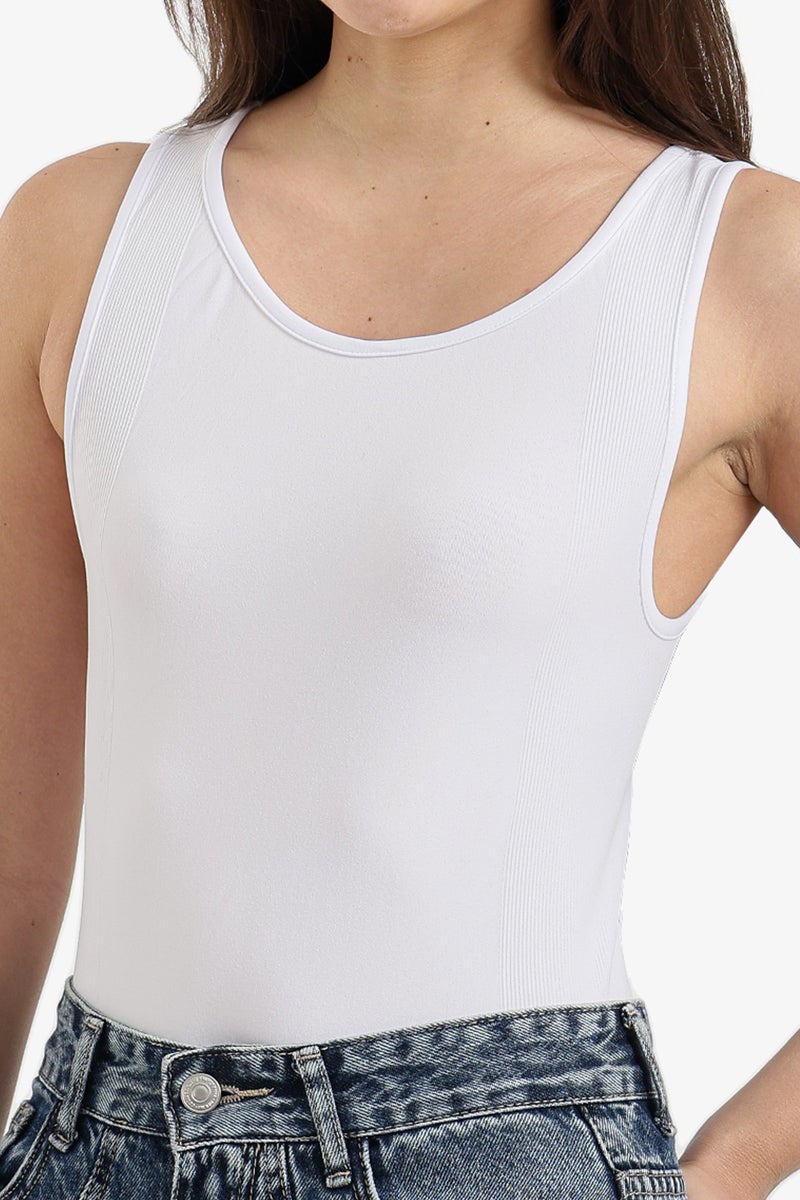 Carina Sleeveless Tank Bodysuit - Image 5