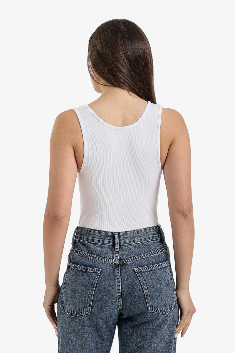 Carina Sleeveless Tank Bodysuit - Image 4