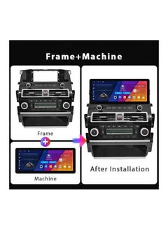فيريكس ستيريو سيارة أندرويد لنيسان باترول Y62 12.3 بوصة 2010 - 2022 مع Apple Carplay Android Auto GPS لاسلكي واجهة سريعة كاميرا AHD متضمنة 4G USB WiFi Quick Boot Y62 4+32 GB  - Image 2