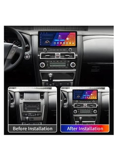 فيريكس ستيريو سيارة أندرويد لنيسان باترول Y62 12.3 بوصة 2010 - 2022 مع Apple Carplay Android Auto GPS لاسلكي واجهة سريعة كاميرا AHD متضمنة 4G USB WiFi Quick Boot Y62 4+32 GB  - Image 3