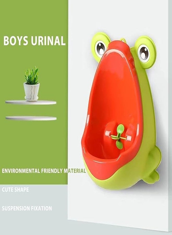 MAMYA Blink Basket Frog Pee Training,Cute Potty Training Urinal for Boys with Funny Aiming Target,Urinals for Toddler Boy (Yellow) - Image 5