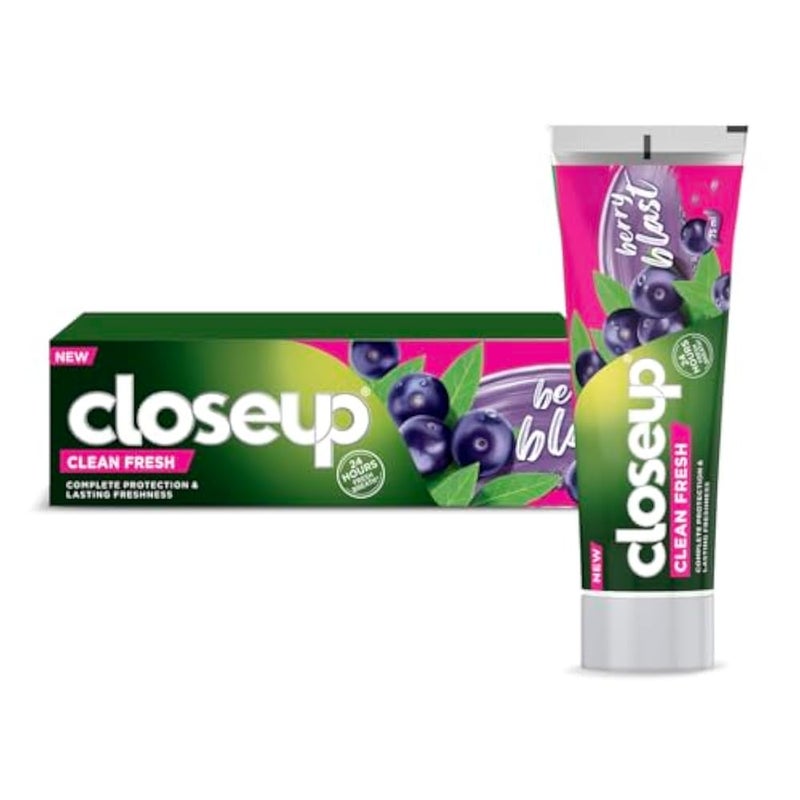 Close Up Closeup Clean Fresh Toothpaste, Berry Blast, complete protection & lasting freshness, 75ml - Image 2