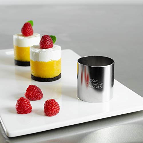Fat Daddio's Stainless Steel Round Cake & Pastry Ring, 2 x 2 Inch - Image 2