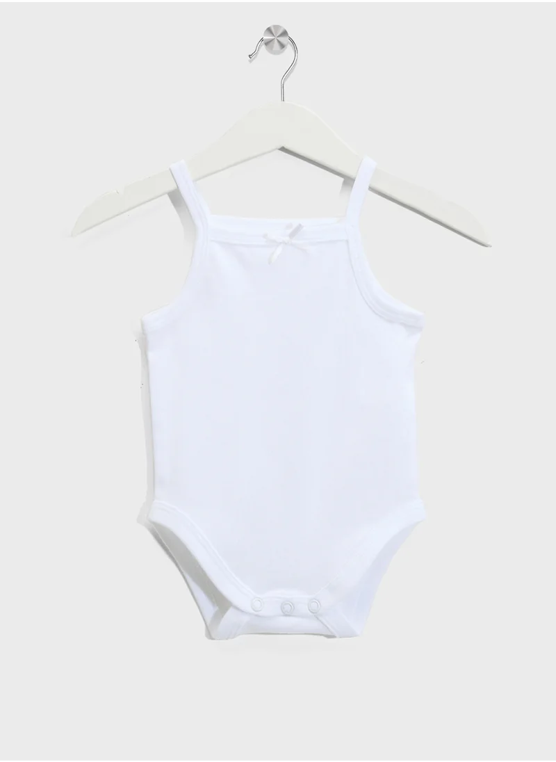 ريبلز مع نمشي Girls 3-Pack Strappy Bodysuit