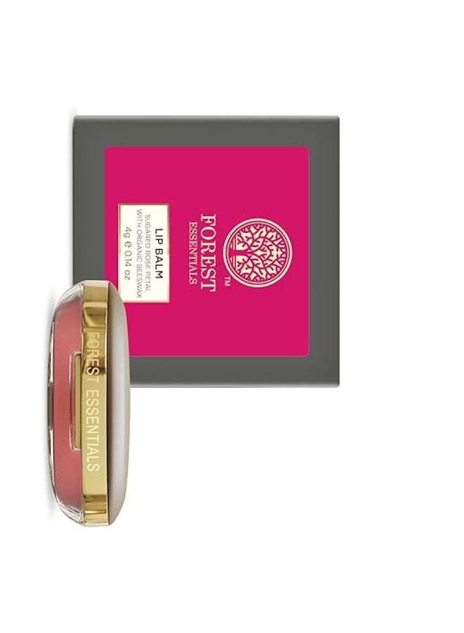 Forest Essentials Rose Lip Balm | Organic Nourishing Lip Balm | With Kokum Butter & Rose Petal Concentrate | Deeply Nourishes - Image 4