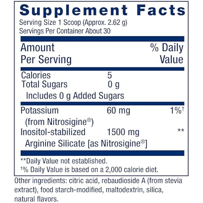 Life Extension NitroVasc™ Boost, Blood Flow Supplement, Nitric Oxide Support, Heart Health, Cardiovascular Support, L-arginine, Gluten-Free, Non-GMO, Vegetarian, 1 Scoop, 30 Servings - Image 3