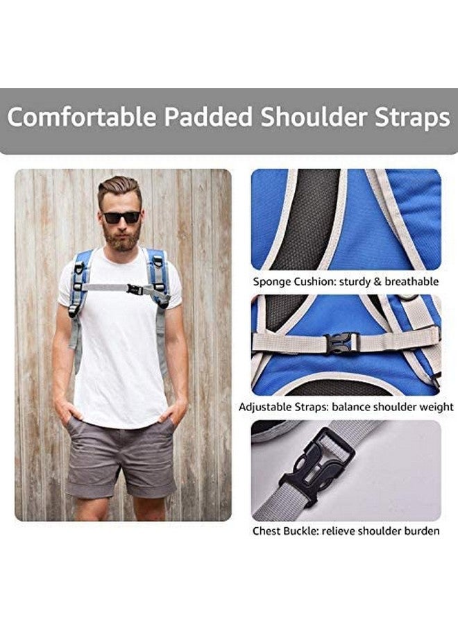 حقيبة ظهر شفافة لحمل الحيوانات الأليفة قابلة للتنفس للقطط والكلاب الصغيرة. أزرق - Image 5