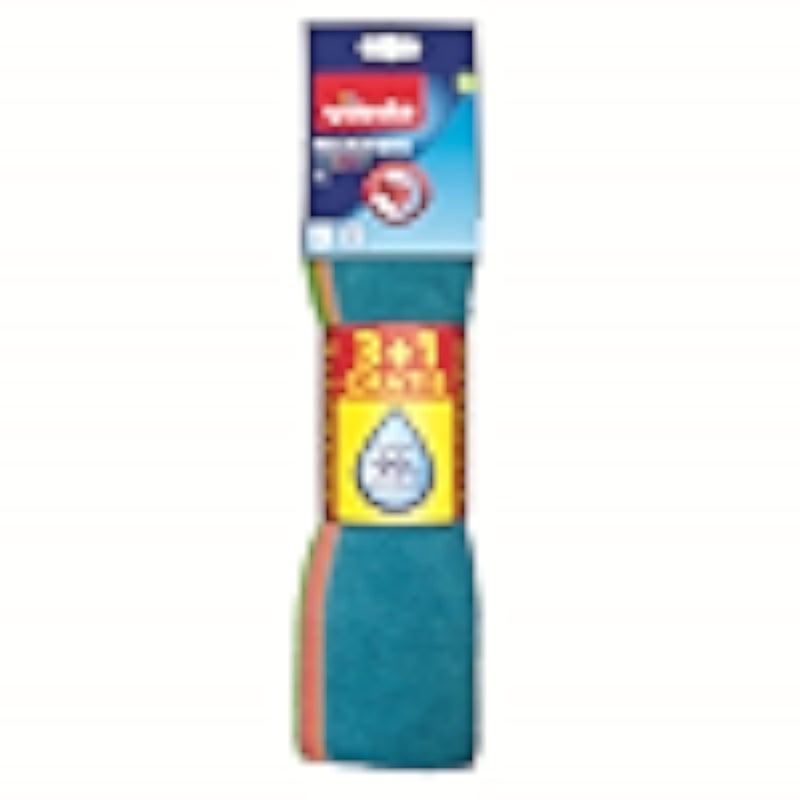 Vileda Microfibre All Purpose Towel, 3+1