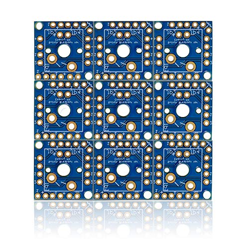 Treedix 9pcs Key Switch Breakout Prototype PCB Board Compatible with Cherry MX - Image 1