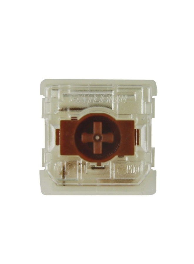 Gateron Jiadalong Short Axis 2.0 Short Green Axis Short Tea Axis Short Red Axis Customized Mechanical Keyboard Light Switch-Color:Jiadalong 2.0 Tea Shaft * 1  - Image 1