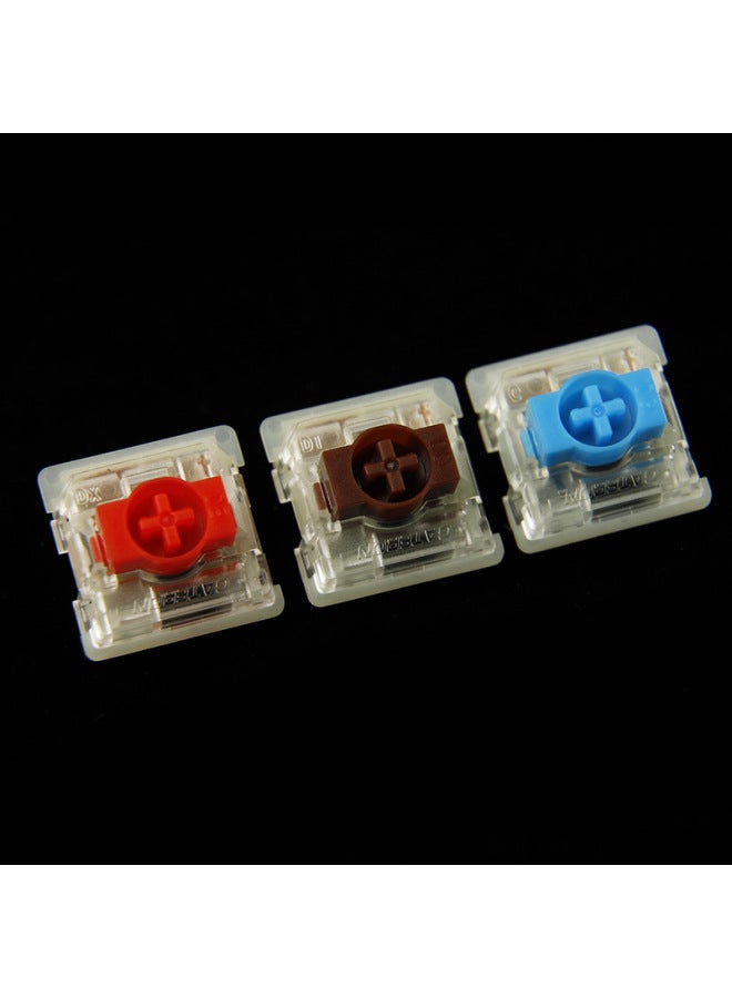 Gateron Jiadalong Short Axis 2.0 Short Green Axis Short Tea Axis Short Red Axis Customized Mechanical Keyboard Light Switch-Color:Jiadalong 2.0 Tea Shaft * 1  - Image 2