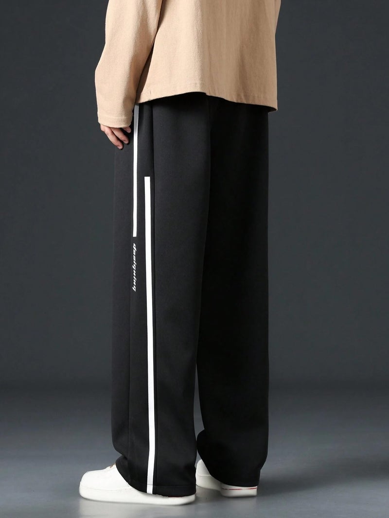 Lymio Track Pant for Men || Regular Fit || Track Pants || Full Elastic Jogger Track Pant || Available in Combo Pack of 2 (TP-39-40-Black-Beige-M) - Image 4