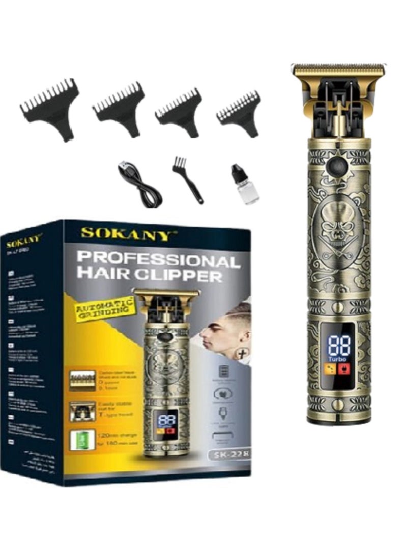 sokany - SK-228 Electric Shaving Machine-Hair Shaving And Trimming Beard Multicolor - Image 1