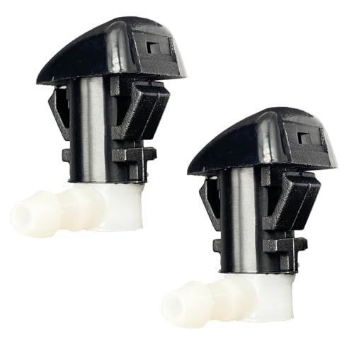 Cheriezing 2Pcs Windshield Washer Nozzles Wiper Spray Kit Compatible with 2013-2016 Dart # 68081370AB - Image 2