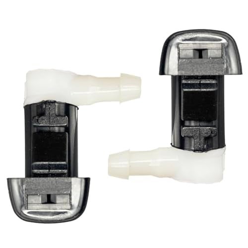 Cheriezing 2Pcs Windshield Washer Nozzles Wiper Spray Kit Compatible with 2013-2016 Dart # 68081370AB - Image 5