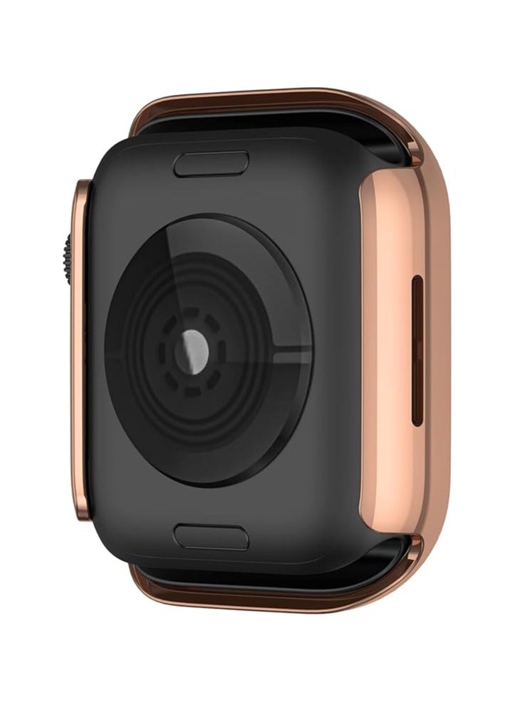 Compatible for Women Apple Watch  41mm, Bling Case Cover for iWatch Series 10 9 8 7 6 / SE 5 4 3 2 1 Ultra [No Screen Protector] (41mm, Rose Gold) - Image 3