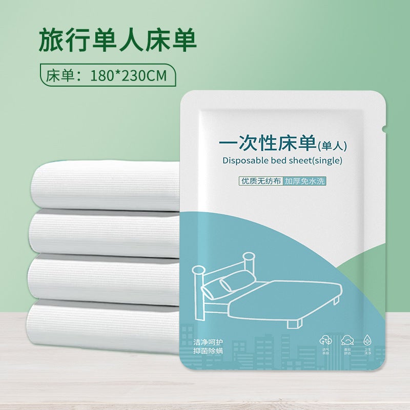Clean Disposable Bed Sheet Set Single sheet 180*230cm 