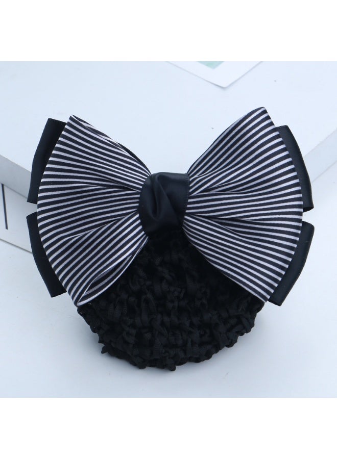 Bow Snood Bun Covers Crochet Net Hair Snoods for Women Girls - Image 4