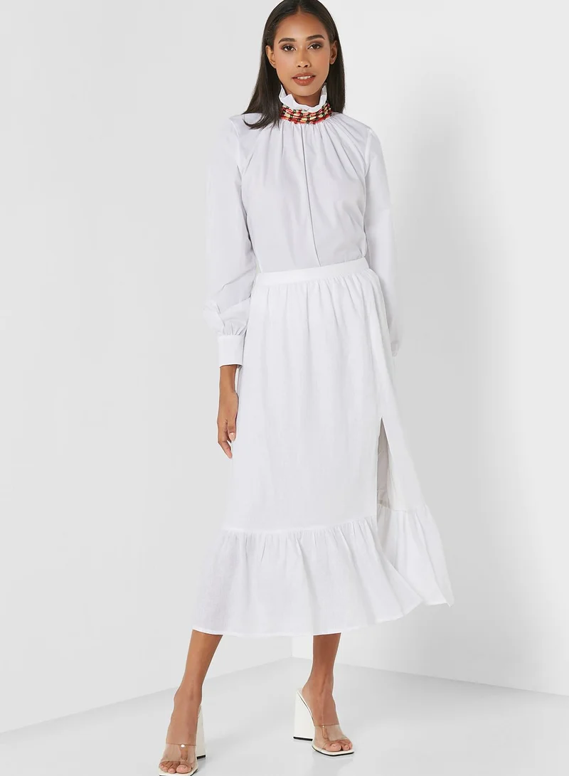 ALIGNE High Waist Side Split Skirt