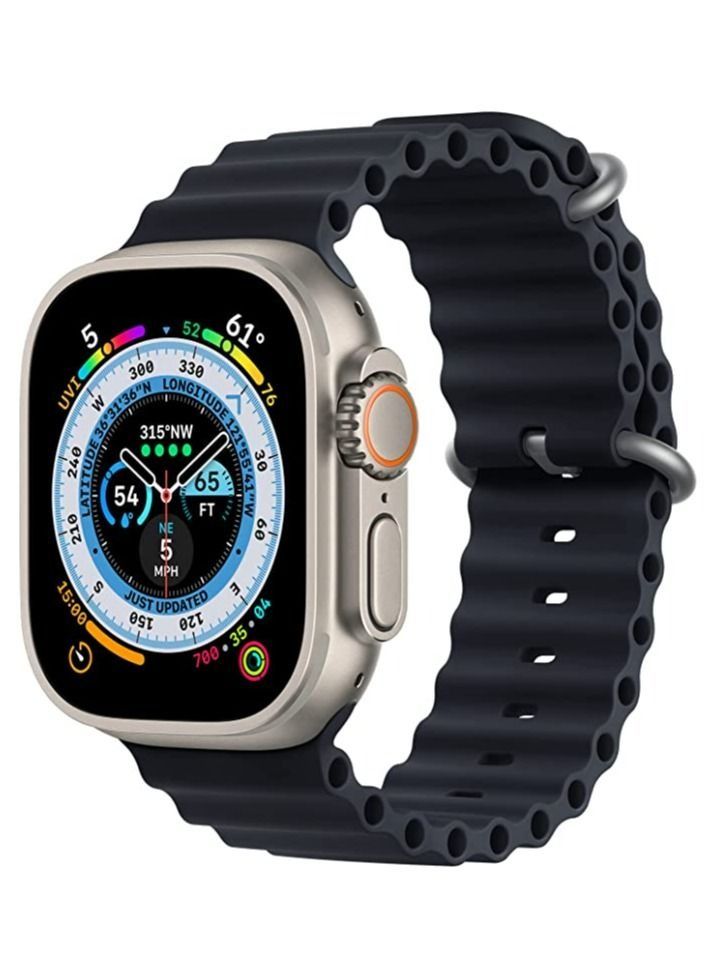 إيف حزام ساعة من السيليكون المحيط لساعة Apple Watch Ultra 41mm / 40mm / 38mm متوافق مع iWatch Series 8/7 / SE / 6/5/4/3/2/1 - Image 1