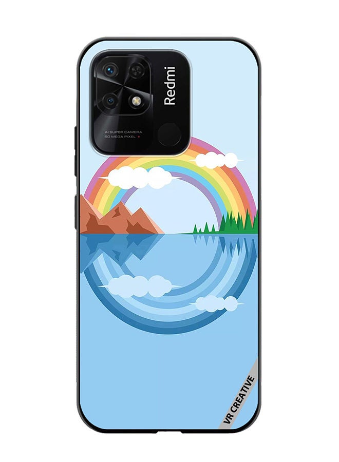 VR CREATIVE Protective Case Cover For Xiaomi Redmi 10C Colorful Sea Design Multicolour - Image 1